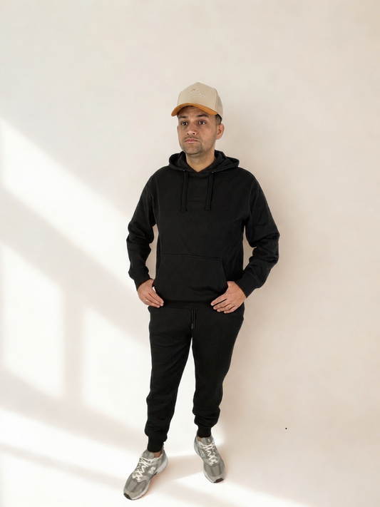 Conjunto Hoodie y Jogger - Negro