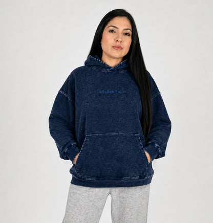 POLERÓN BOXY OVERSIZED - MARINO