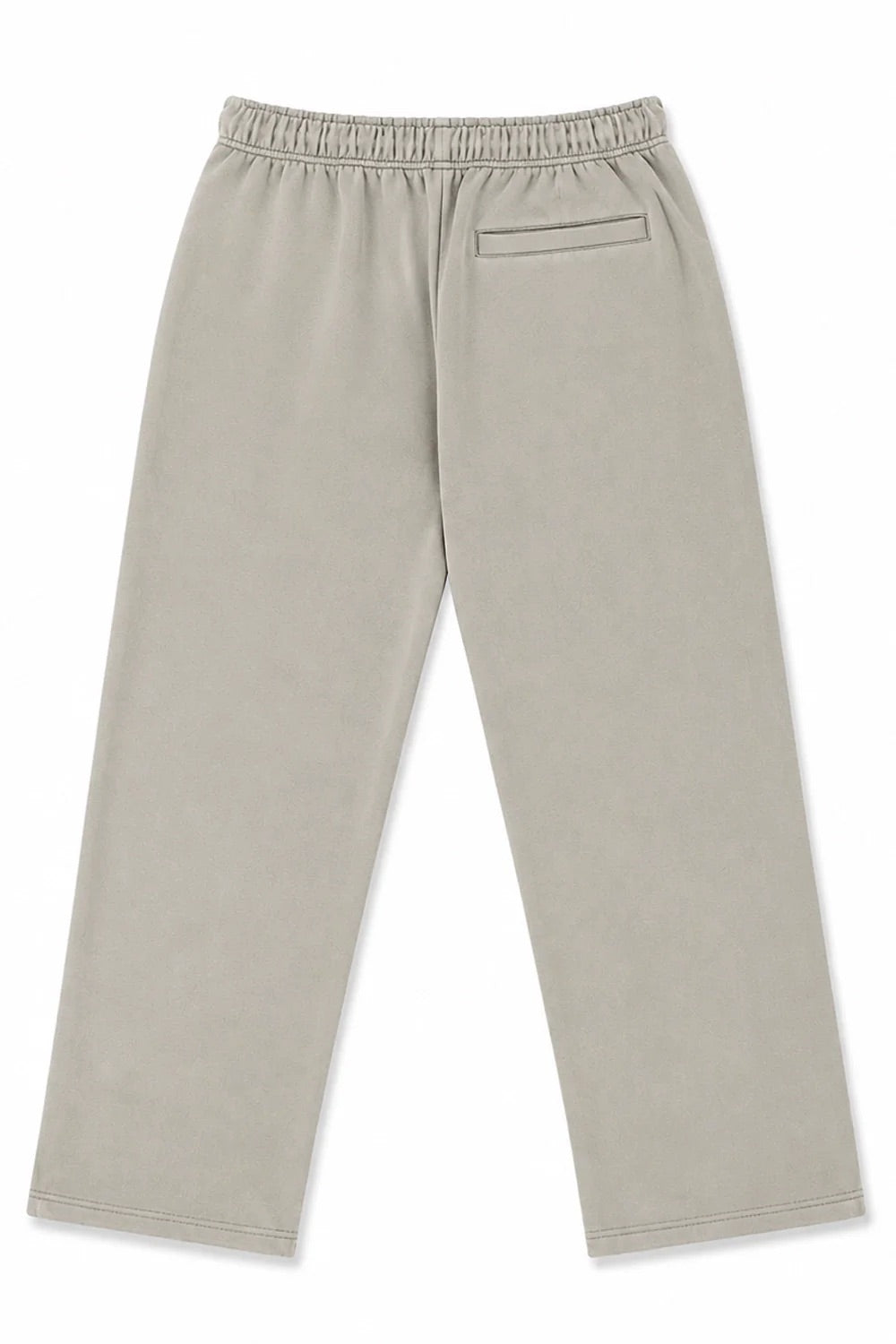 Pantalón Buzo Recto - Heavy Cotton - Cemento