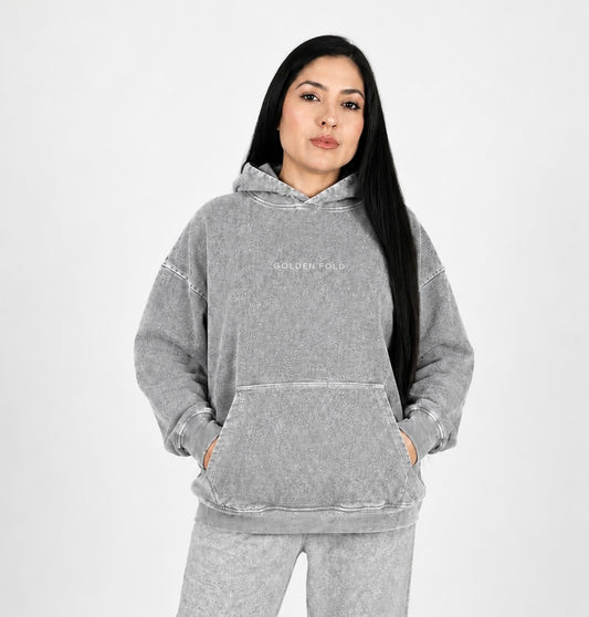 POLERÓN BOXY OVERSIZED - GRIS