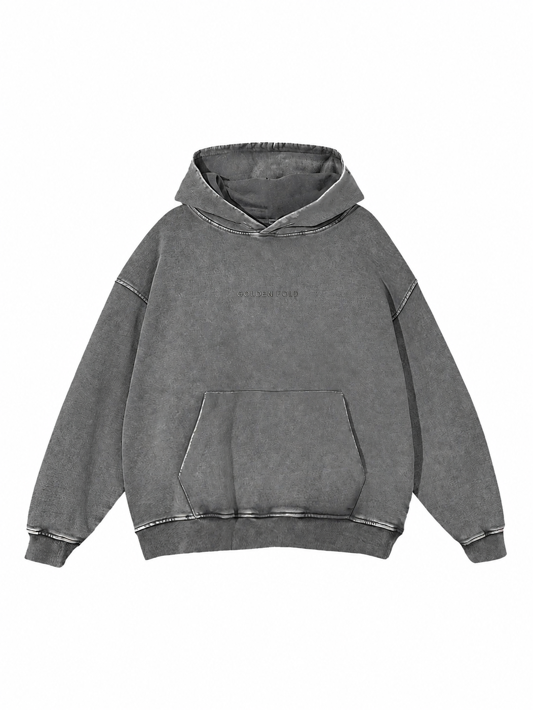 POLERÓN BOXY OVERSIZED - GRIS