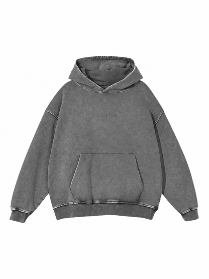 POLERÓN BOXY OVERSIZED - GRIS