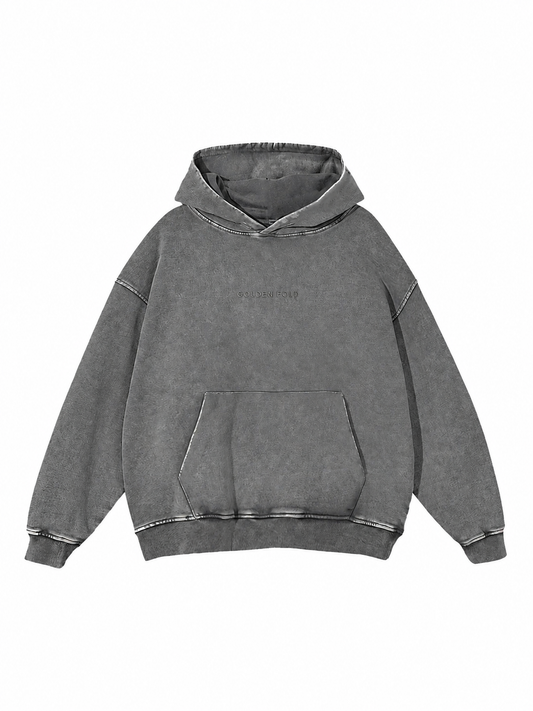 POLERÓN BOXY OVERSIZED - GRIS