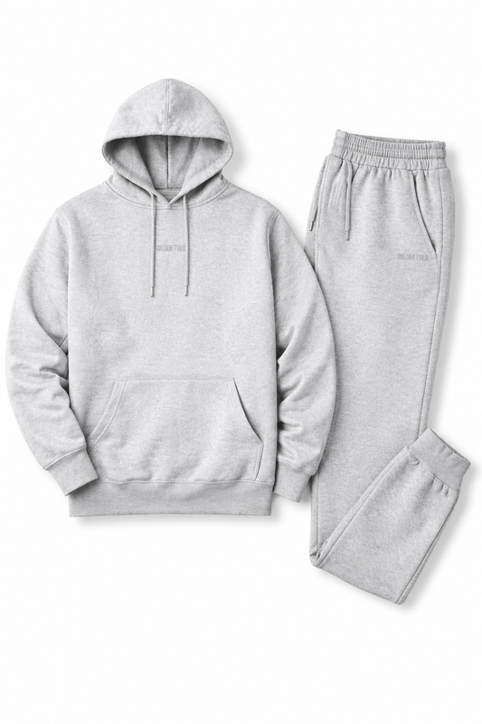 Conjunto Hoodie y Jogger - Gris