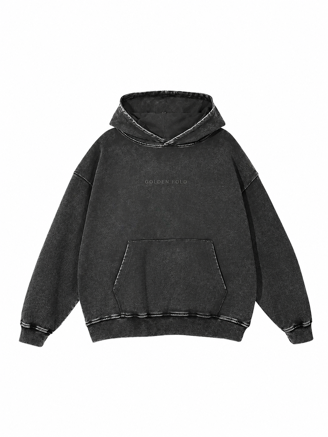 POLERÓN BOXY OVERSIZED - Negro