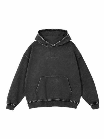 POLERÓN BOXY OVERSIZED - Negro
