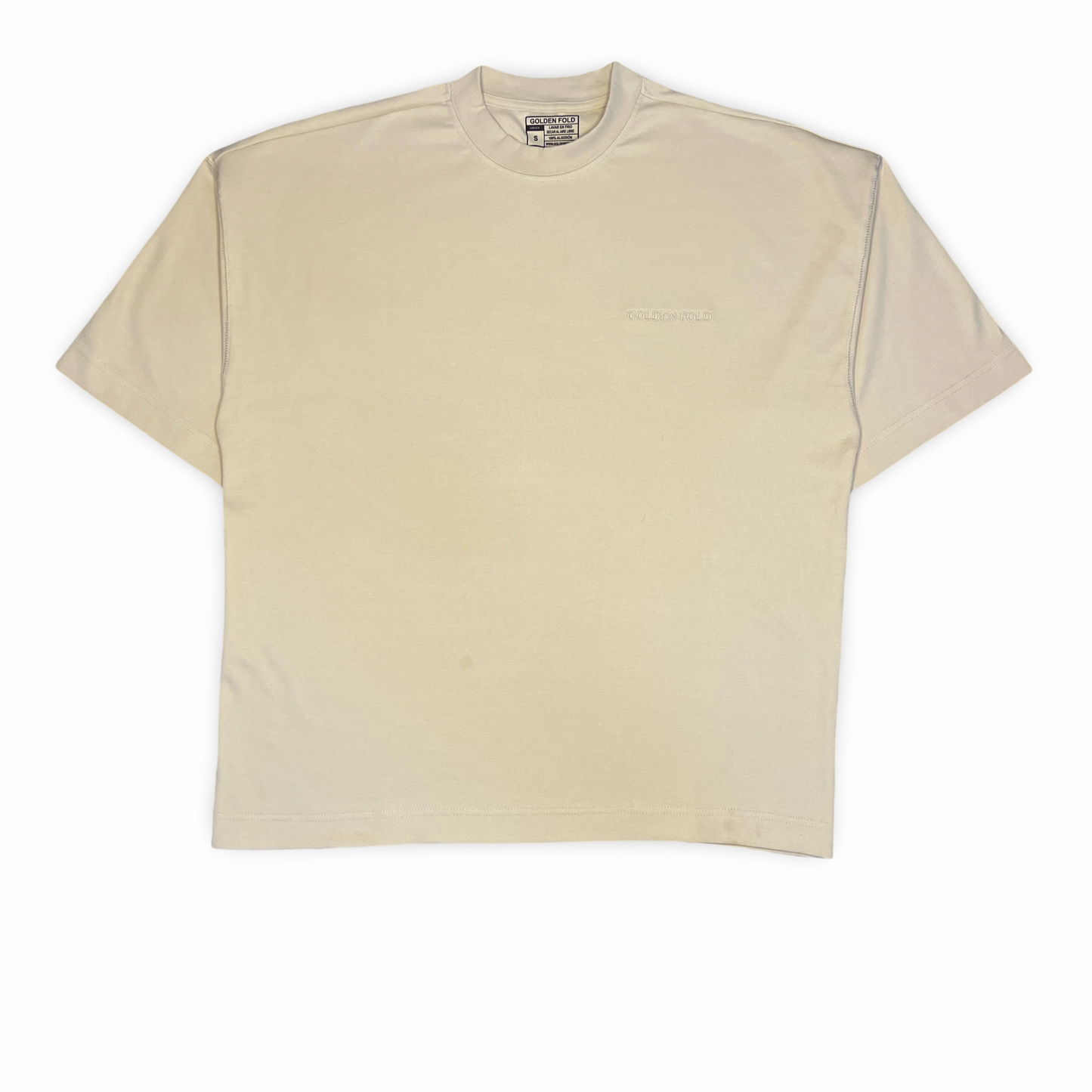 POLERA OVERSIZED  ( EXTRA HEAVYWEIGHT) -  BEIGE