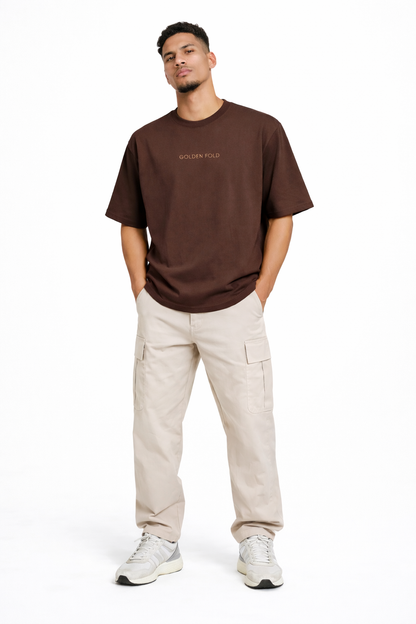 POLERA OVERSIZE - Marrón