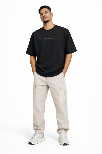 POLERA OVERSIZE - Negra