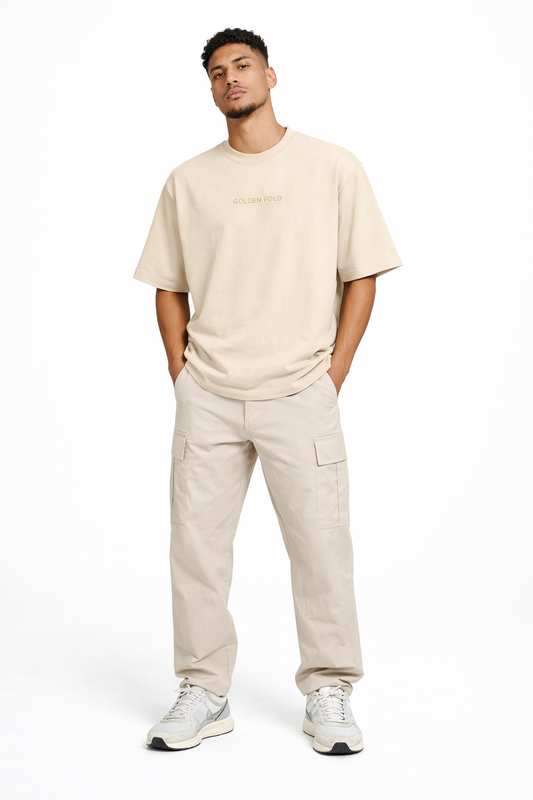 POLERA OVERSIZE - Beige